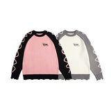 Unisex Sweatshirt Autumn Stitching Sweater