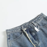 Women Skirt Vintage Denim Skirt Skirt