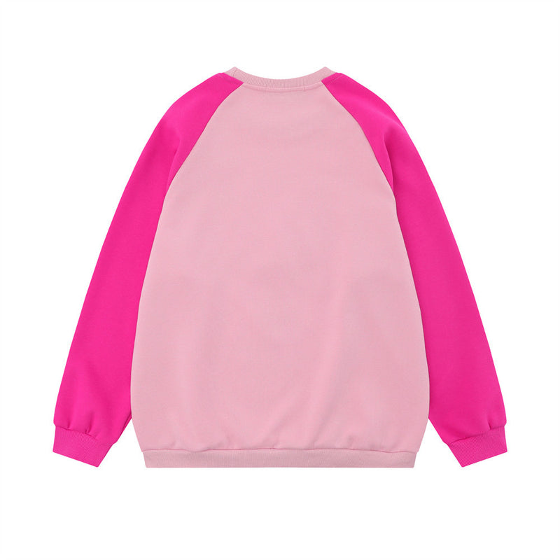 Men Hoodie Butterfly Print Sweater Boys Vintage Pullover Long Sleeve Loose Autumn