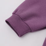 Men Hoodie Abstract Pattern round Neck Sweater Men's Autumn and Winter Graffiti Inkjet Printing Loose Pullover