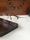 CHH Chrome Hearts Glasses Ultra Light Glasses Frame Retro Square Simple Glasses Frame