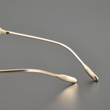 CHH Chrome Hearts Glasses Vintage gold rimless myopia frames