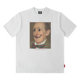 Men T Shirt Printed Short Sleeve Loose Street Fashion Brand Couple T-shirt Men and Women