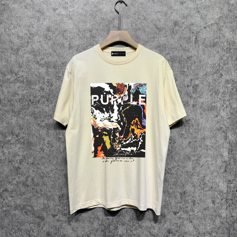 Purple Brand T Shirt Short Sleeve T-shirt Blouse