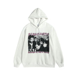 Men Long Sleeve Shirt Vintage Couple Hooded Sweater Men and Women All-Matching Hoodie