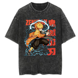 Graphic Casual Oversized Cotton Tees for Men Women