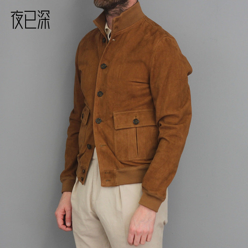 Men Jack Autumn and Winter Men's Slim-Fit Fashion Jacket
