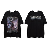 Men T Shirt Hip Hop Short Sleeve T-shirt Men's National Fashion Brand European and American