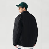 Men Cotton Padded Jacket Coat Winter Ins Cotton Padded Jacket Men's Jacket Casual Loose Letter Cotton Padded Coat