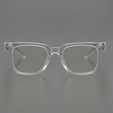 CHH Chrome Hearts Glasses Frame Square Myopia Glasses Frame Optical Anti-Blue Glasses