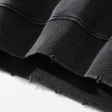 Men Hoodie Washed and Worn Hooded Sweater Men's Ins Loose Hoodie