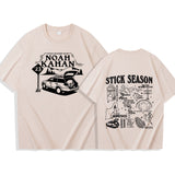 2024Noah Kahan Stick Season 2023 T-Shirts Man Woman Clothes