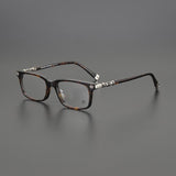 CHH Chrome Hearts Glasses 925 Silver Plated Ultra Light Retro Glasses Frame Myopia Glasses Frame