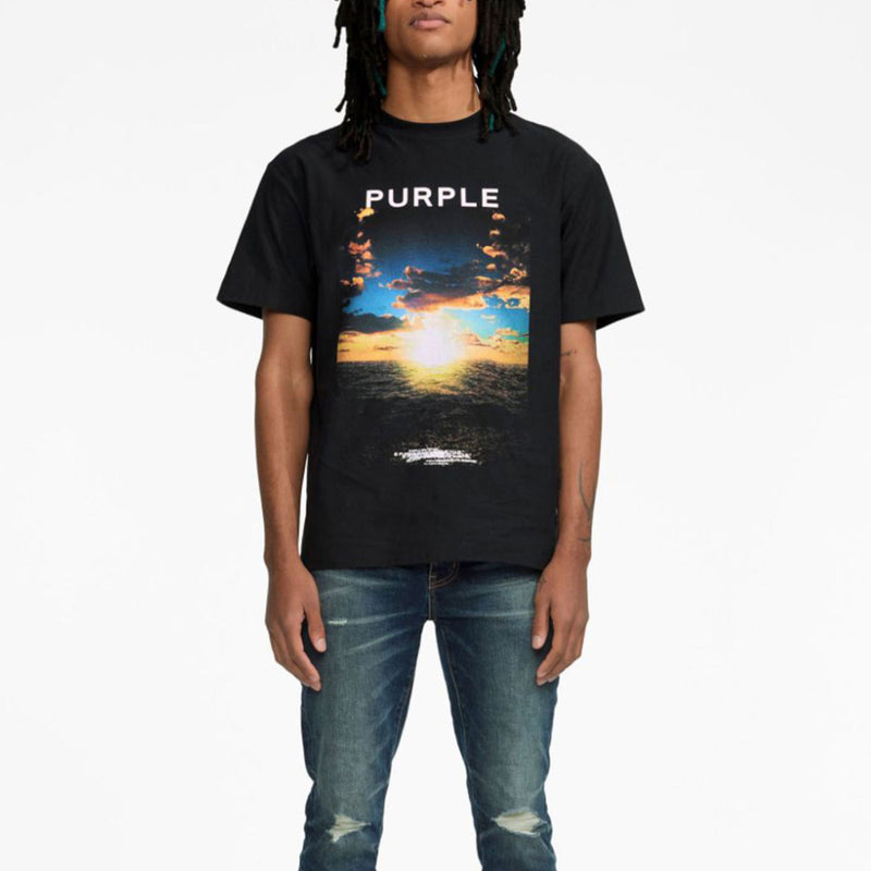 Purple Brand T Shirt Short Sleeve T-shirt Blouse