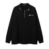 Unisex Vintage Hoodie Long Sleeve T-Shirt Men's and Women's Top