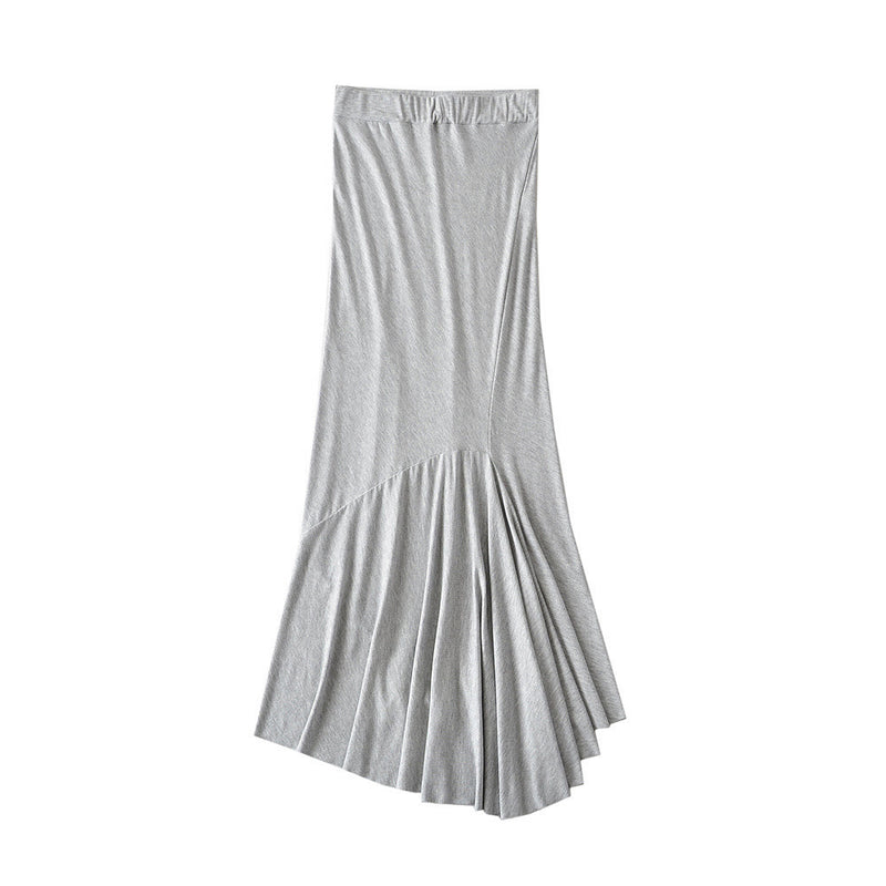 Women Skirt Summer Draping Comfortable Refined Skirt