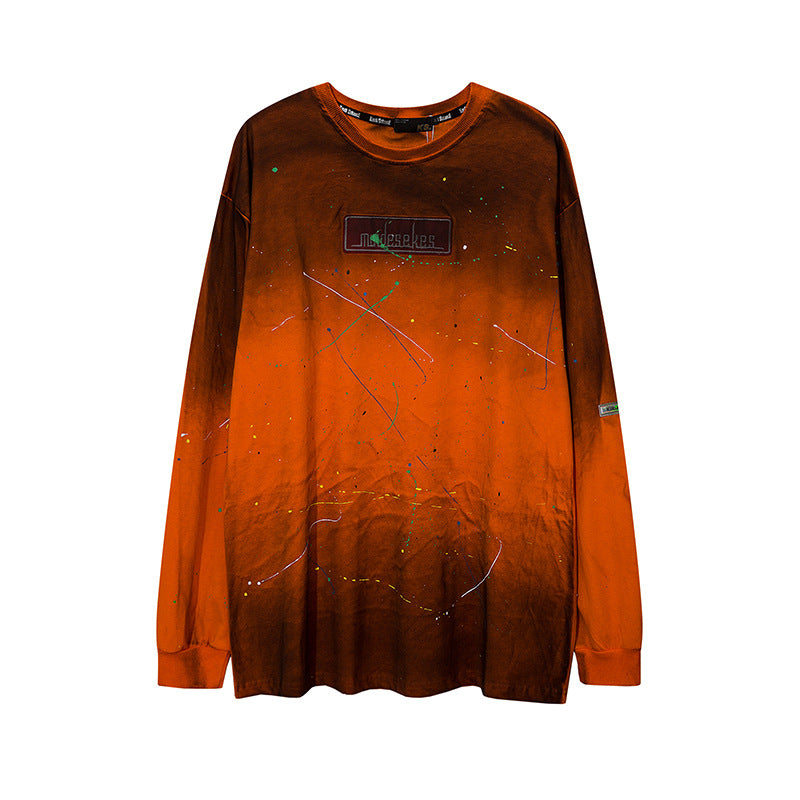 Men Long Sleeve Shirt Men's and Women's Trendy Pullover Sweater