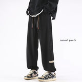 Men Sweatpants Basketball Shorts Men's Casual Ankle-Tied Harem Men's Pants