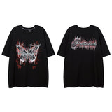 Men's T Shirt Printed Short-Sleeved T-shirt Men's and Women's Ins Couple's Tops
