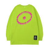 Men Long Sleeve Shirt Personality round Neck Long Sleeve T-shirt Men and Women Couple