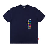 Men T Shirt Street Letter Print Short-Sleeve T-shirt Men's Loose Casual Couple