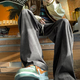 Men Sweatpants Cityboy Pants Men Winter Track Pants Hong Kong Style Autumn and Winter