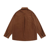 Men Long Sleeved T Shirt Cartoon Embroidered Long Sleeve Shirt Loose Casual Street Trendy