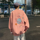 Men Hoodie Loose Sweater Men's Spring and Autumn Student Long Sleeve Casual All-Matching