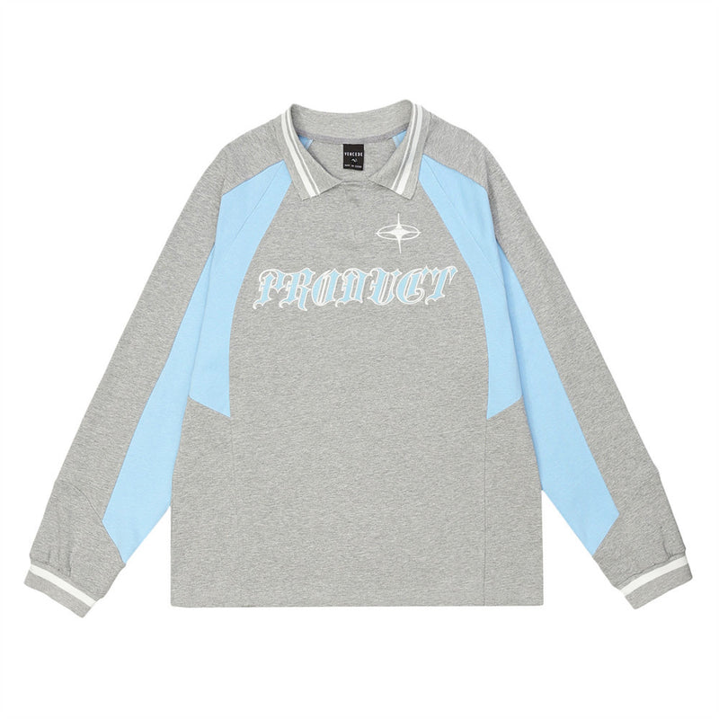 Men Hoodie Lapel Sweater Spring and Autumn Casual Loose Long Sleeve Sports