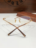 CHH Chrome Hearts Glasses Simple and exquisite ultra-light glasses frame Business myopia glasses frame