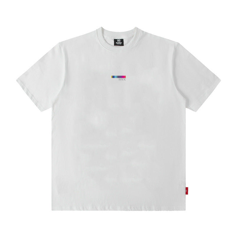 Men T Shirt Short-Sleeved T-shirt Men's Hiphop Couple Summer