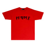 Purple Brand T Shirt Short Sleeve T-shirt Blouse