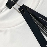 Amiri T Shirt Paisley Letter Crew Neck