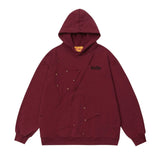 Men Hoodie Spring and Autumn Hooded Sweater Men's Stitching