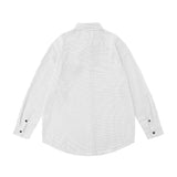 Men Long Sleeved T Shirt Thin Striped Long Sleeve Shirt Boys Ruan Handsome Loose Casual Outerwear Spring and Autumn