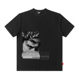 Men T Shirt Men's and Women's Short Sleeve Loose Hiphop Hip Hop T-shirt Couple Summer