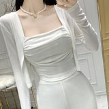 Women Long Sleeve Shirt Vest for Women Short Cardigan Coat Women