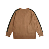 Unisex Sweatshirt Fall V-neck Cardigan Knitted Sweater