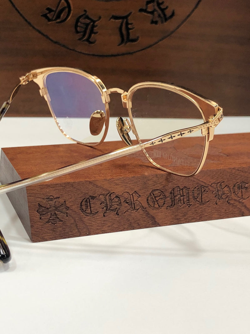 CHH Chrome Hearts Glasses Vintage Exquisite Titanium Myopia Glasses Frames
