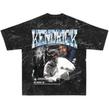 Kendrick Lamar T Shirts Vintage Hip Hop Cotton