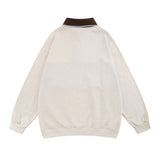 Men Hoodie Sweater Men's Loose Casual Long Sleeves Top Spring and Autumn