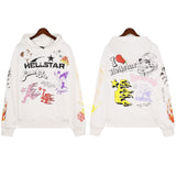 HS Hoodie Logo Print Hoodie Fashion