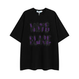 After Prom Shirt Short Sleeve Letter Towel Embroidery T-shirt Printed Loose Casual