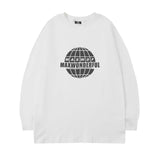 Men Long Sleeve Shirt Logo round Neck Long Sleeve T-shirt Men and Women Street Hip Hop Couple
