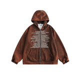 Unisex Hoodie Japanese-Style Retro Washed Loose Hooded Sweater Spring and Autumn