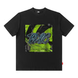 Men T Shirt Street Car Printed Short-Sleeved T-shirt Men's Summer Couple