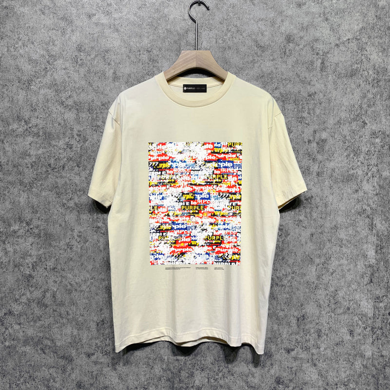 Purple Brand T Shirt Short Sleeve T-shirt Blouse