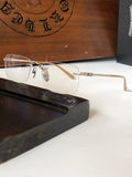 CHH Chrome Hearts Glasses Simple and generous Ultra-light titanium glasses frame Business myopia glasses frame