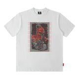 Men T Shirt Printed Short Sleeve T-shirt Men's and Women's Printed Loose
