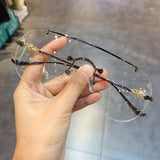 CHH Chrome Hearts Glasses Wide Frameless Myopia